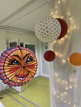 Laternen beim Lichterfest 2023